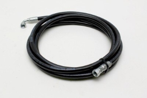 Genie Lift Part # 49116-63837GT - HOSE ASSY,1/4,45 FEM,STR FEM, EA