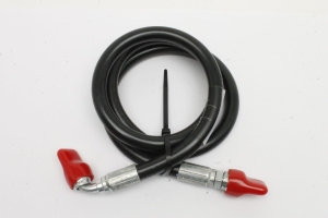 Genie Lift Part # 49117-4491GT - HOSE ASSY,1/4,90 FEM,STR FEM, EA