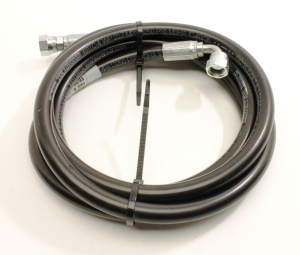 Genie Lift Part # 49117-9091GT - HOSE ASSY, 1/4, 90 FEM, STR FEM, EA