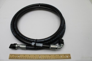 Genie Lift Part # 49143-12329GT - HOSE ASSY,1/2,90 FEM,STR FEM, EA