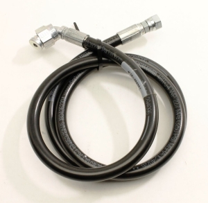 Genie Lift Part # 49164-5643GT - HOSE ASSY,1/4",90 F,STR FEM***, EA