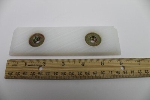Genie Lift Part # 49772GT - WEAR PAD,6 X 1.5 X.50,W/INSERT, EA
