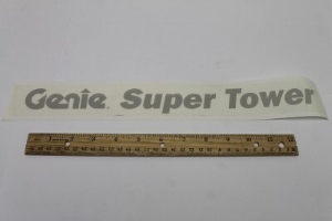 Genie Lift Part # 52985GT - DECAL,CSMTC,GENIE SUPERTOWER, EA