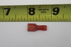 Genie Lift Part # 55623GT - TERMINAL, FEMALE, 3/16 RED BULK, EA