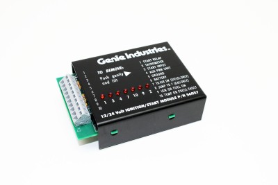 Genie Lift Part # 56057GT - MODULE,IGNITION/START,12/24V, EA Genie Lift Part # 56057GT - MODULE,IGNITION/START,12/24V, EA