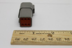Genie Lift Part # 60444GT - CONN,RECEP 6 WAY,14-18GA, EA