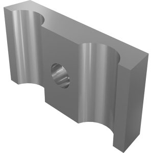 Genie Part # 7-273-27GT - CLAMP HALVES,TWIN,3/8"PIPE, EA