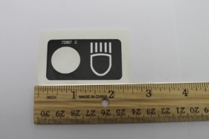 Genie Lift Part # 72867GT - DECAL,LABEL,LIGHTS***, EA