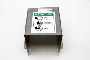 Genie Lift Part # 73931GT - GUARD,FOOTSWITCH,W/DECAL ALUM, EA