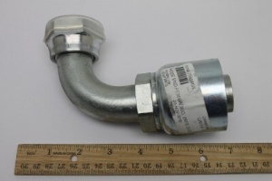 Genie Lift Part # 75655GT - HOSE END,FEMSW,90D, 0RFS 20-20, EA