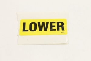 Genie Lift Part # 8222GT - DECAL,LOWER", EA