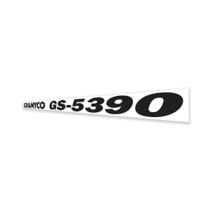 Genie Lift Part # 82543GT - DECAL, COSMETIC, GRAMYCO GS5390, EA