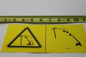 Genie Lift Part # 82544GT - DECAL,DANGER,ELEC.HAZ.STAY CLR, EA