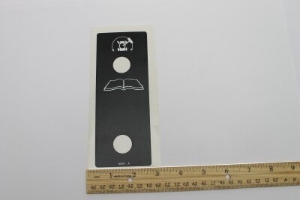 Genie Lift Part # 82611GT - DECAL,DRIVE ENABLE PATCH, EA