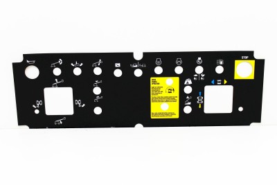 Genie Lift Part # 82767GT - DECAL,PLATFORM CONTROL PANEL**, EA