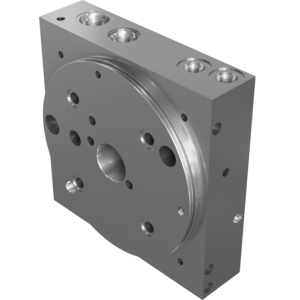 Genie Lift Part # 84344GT - FLANGE,POWER UNIT,TZ34, EA