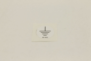 Genie Lift Part # 851820GT - DECAL- SYMBOL FOR GROUND, EA