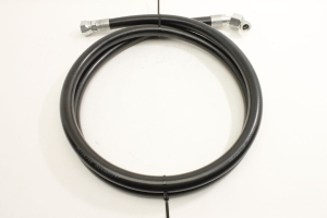 Genie Lift Part # 94374-10830GT - HOSE ASSY, 3/4, 90 FEM, STR FEM, EA