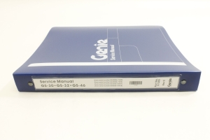 Genie Lift Part # 97385GT - MANUAL, SERV, GS30/32/46, EA