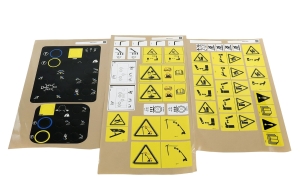 Genie Lift Part # 97566GT - DECAL KIT,TZ34/20,SYMBOLS***, EA