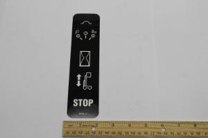 Genie Lift Part # 97776GT - DECAL,GROUND CONTROL PANEL***, EA