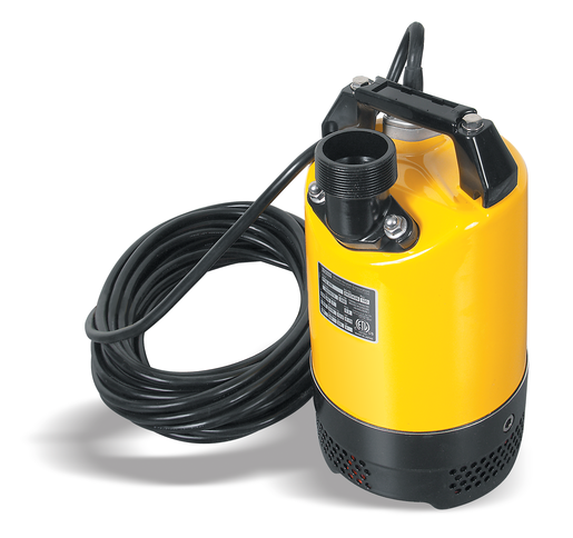 Wacker Neuson PS2 800 Submersible Pump - 2" Submersible Pump, 220V/5.3A, 1hp, 49' Cord, 60hz (5000620436)