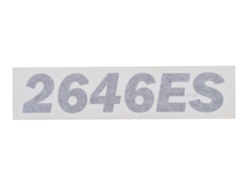 JLG Part # 1001099922 | DECAL, 2646ES MODEL DESIG., EA