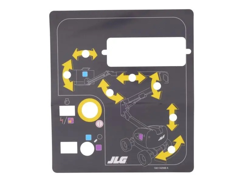 JLG Part # 1001102598 | DECAL,MTB 450AJ, EA