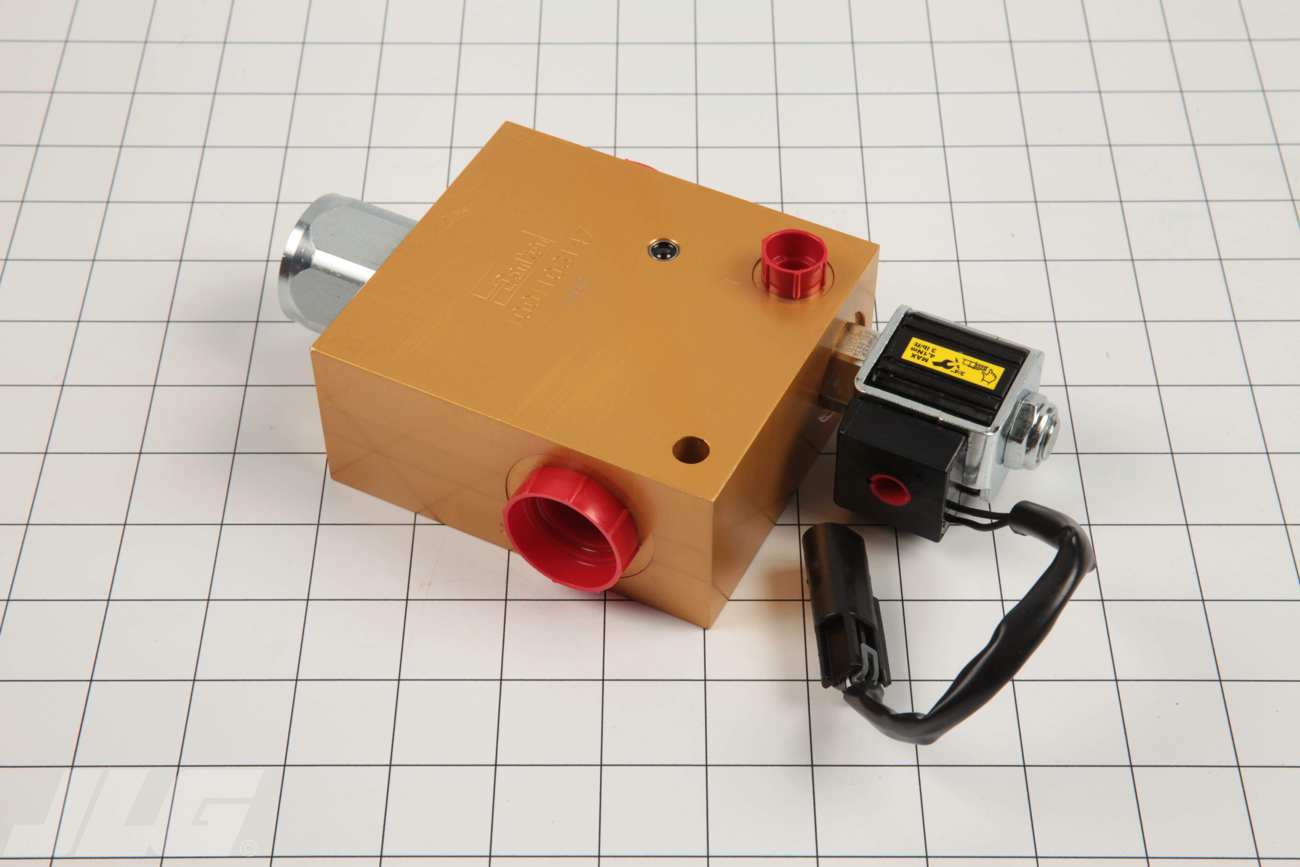JLG Part # 1001103147 - VALVE,EXTENDED LOCKOUT, EA, up to sn 1001103147S