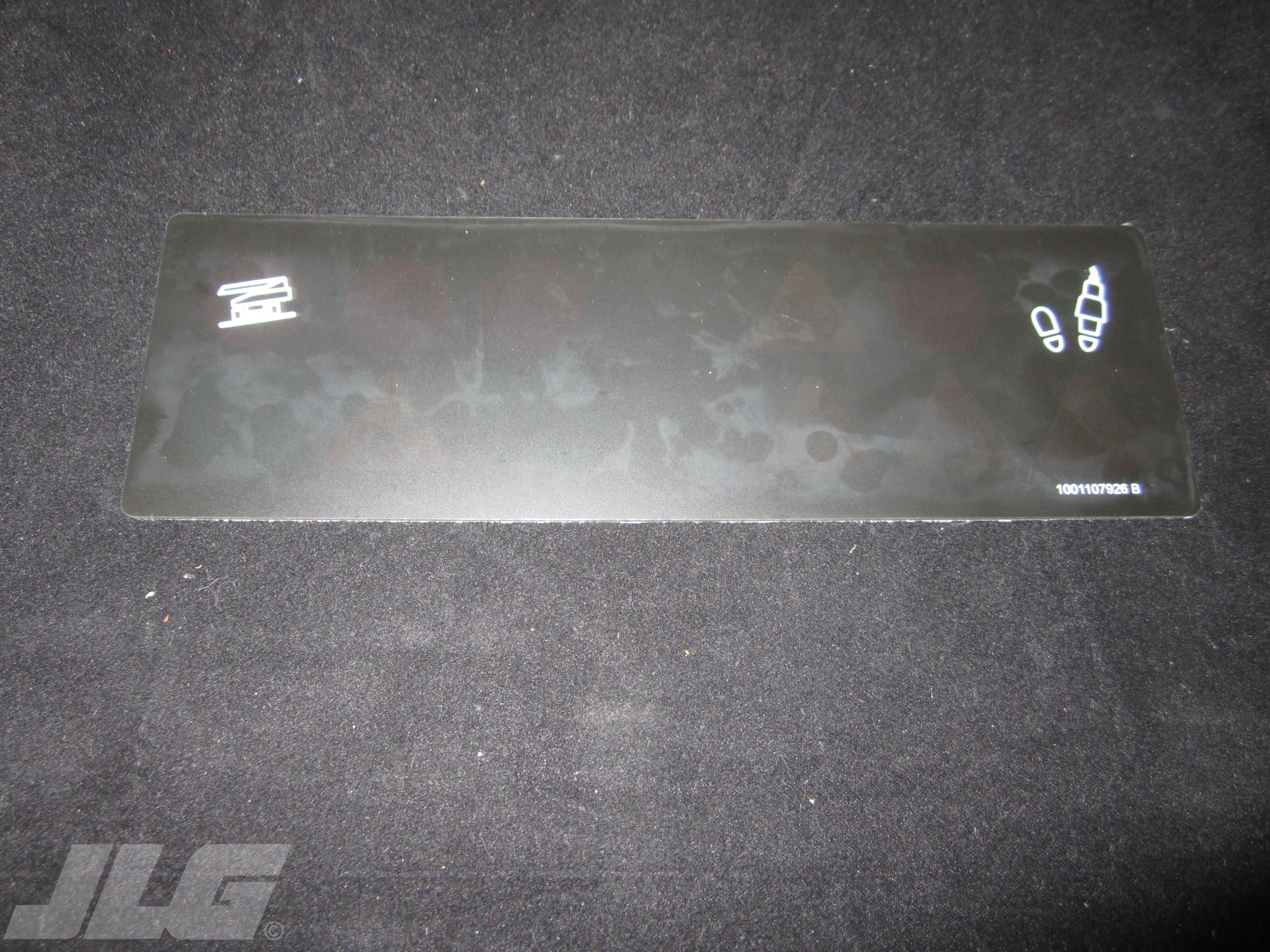 JLG Part # 1001107926 - DECAL,PLATFORM DISPLAY, EA