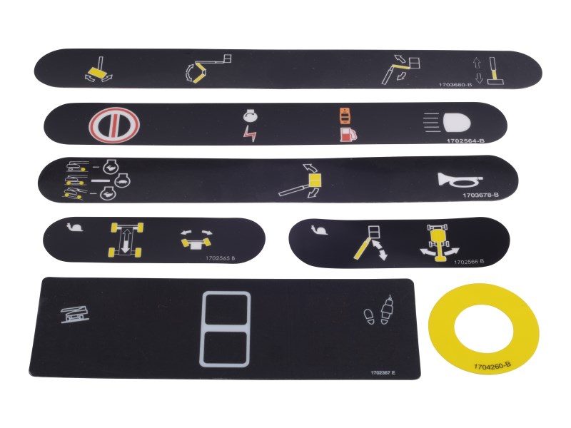 JLG Part # 1001109183 | KIT, PLATFORM CONSOLE DECAL, EA