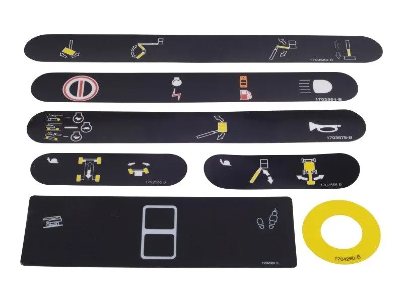 JLG Part # 1001109183 | KIT, PLATFORM CONSOLE DECAL, EA