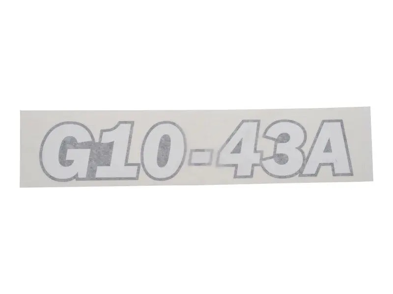 JLG Part # 1001112770 | DECAL,G10-43A, EA