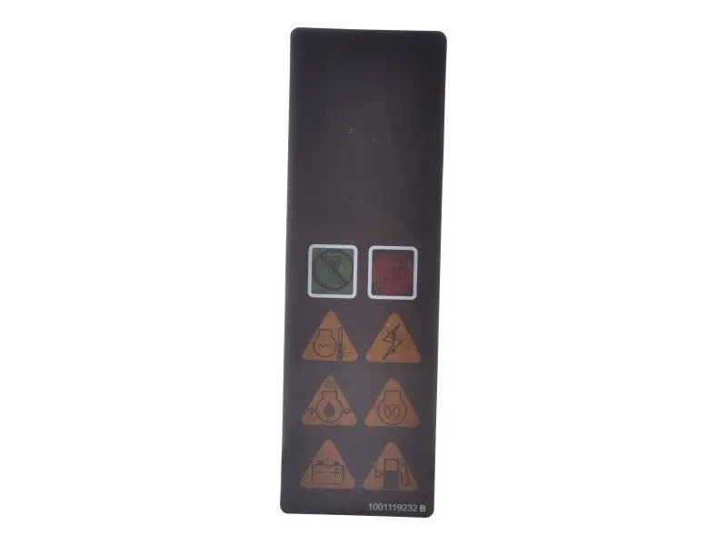 JLG Part # 1001119232 | DECAL, DISPLAY PANEL, EA