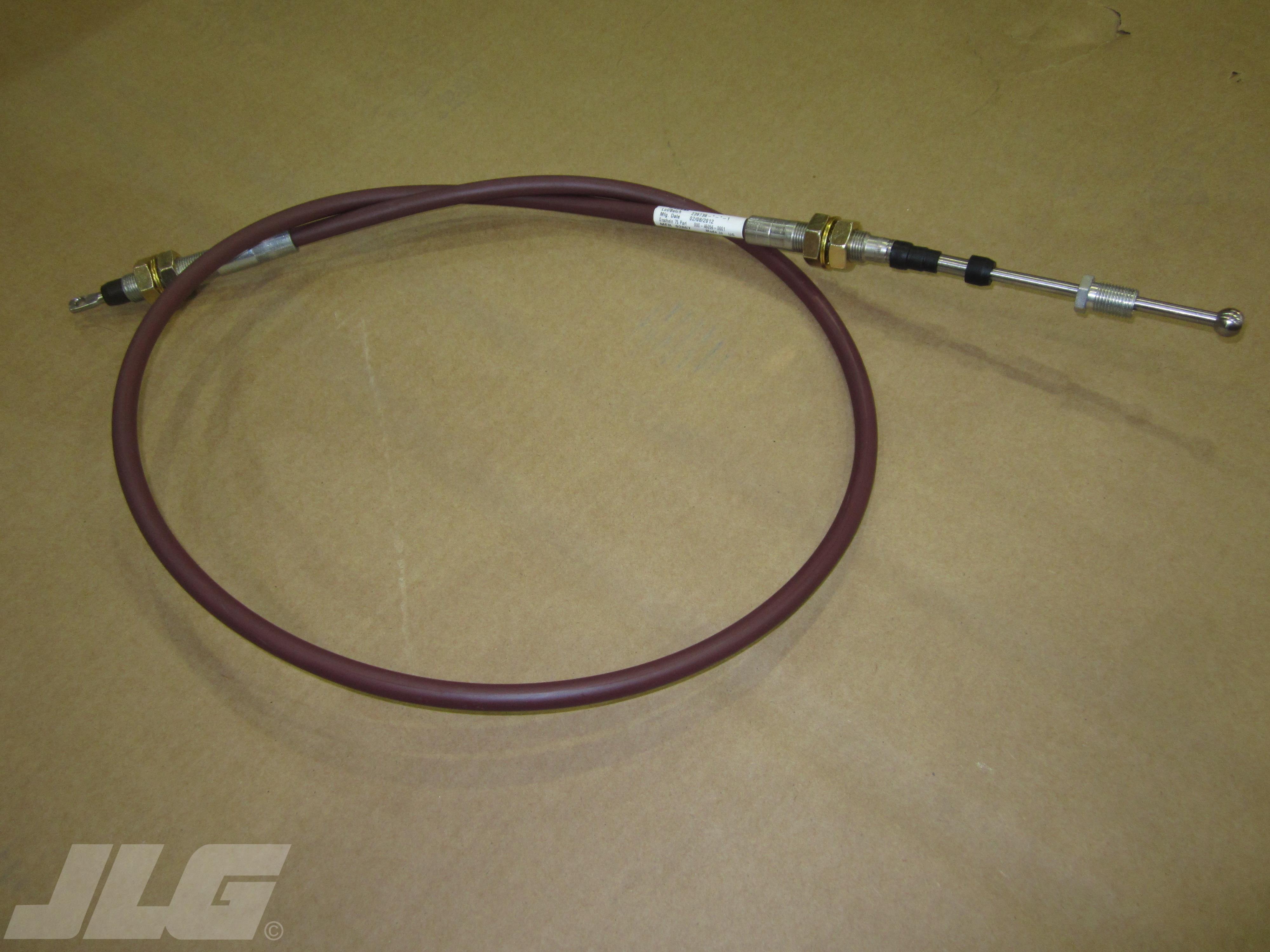 JLG Part # 1001132551 - CONTROL,CABLE, EA