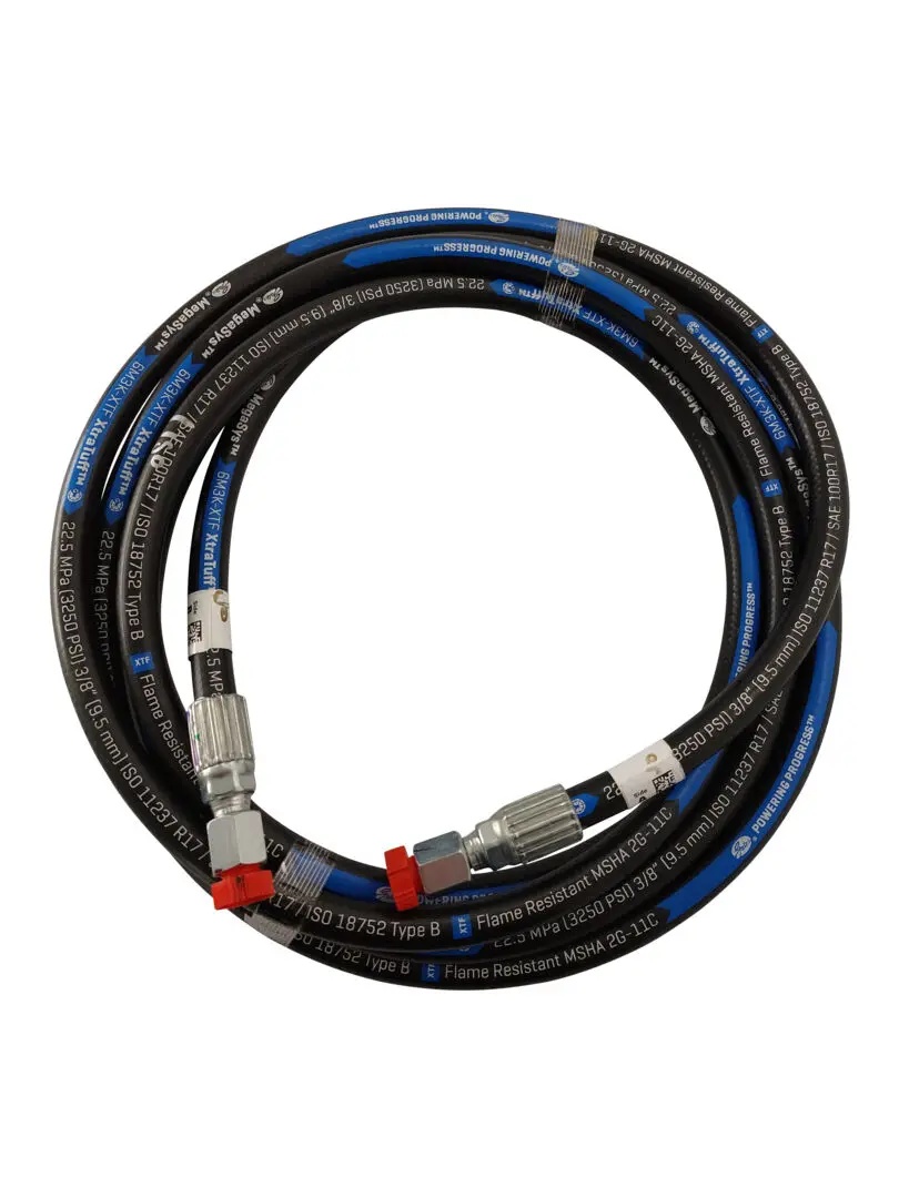 JLG Part # 1001138289 | HOSE ASSY,0.38" JIC/JIC, EA