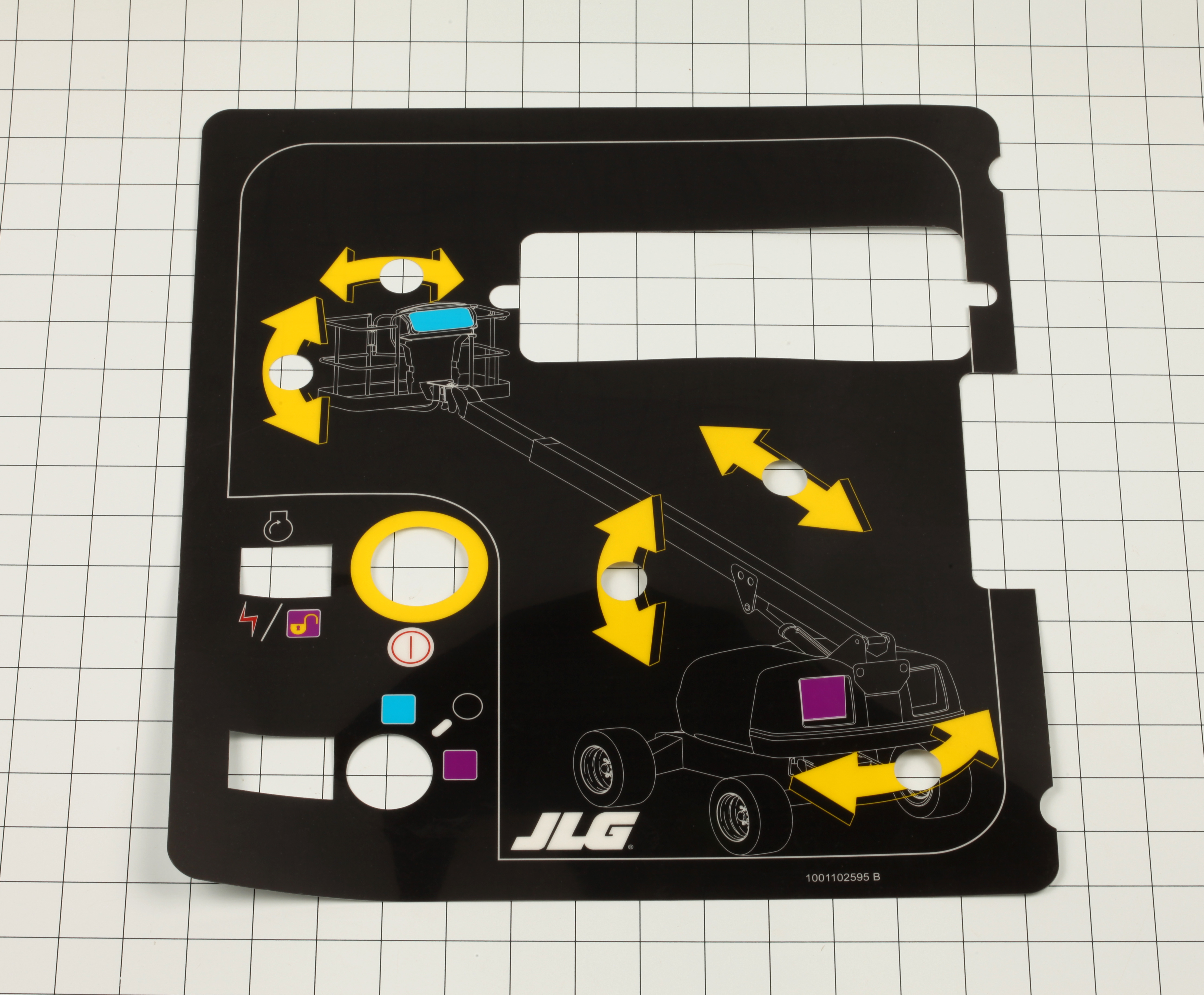 JLG Part # 1001102595 | DECAL,MTB 400S, EA