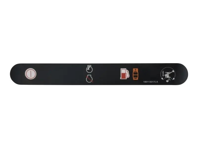 JLG Part # 1001132175 | DECAL,STOP, AUX POWER, EA