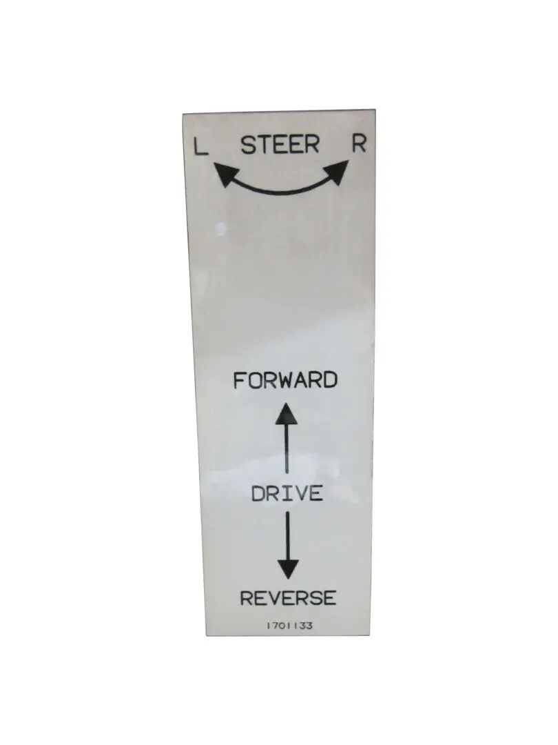 JLG Part # 1701133 | DECAL, STEER/DRIVE, EA