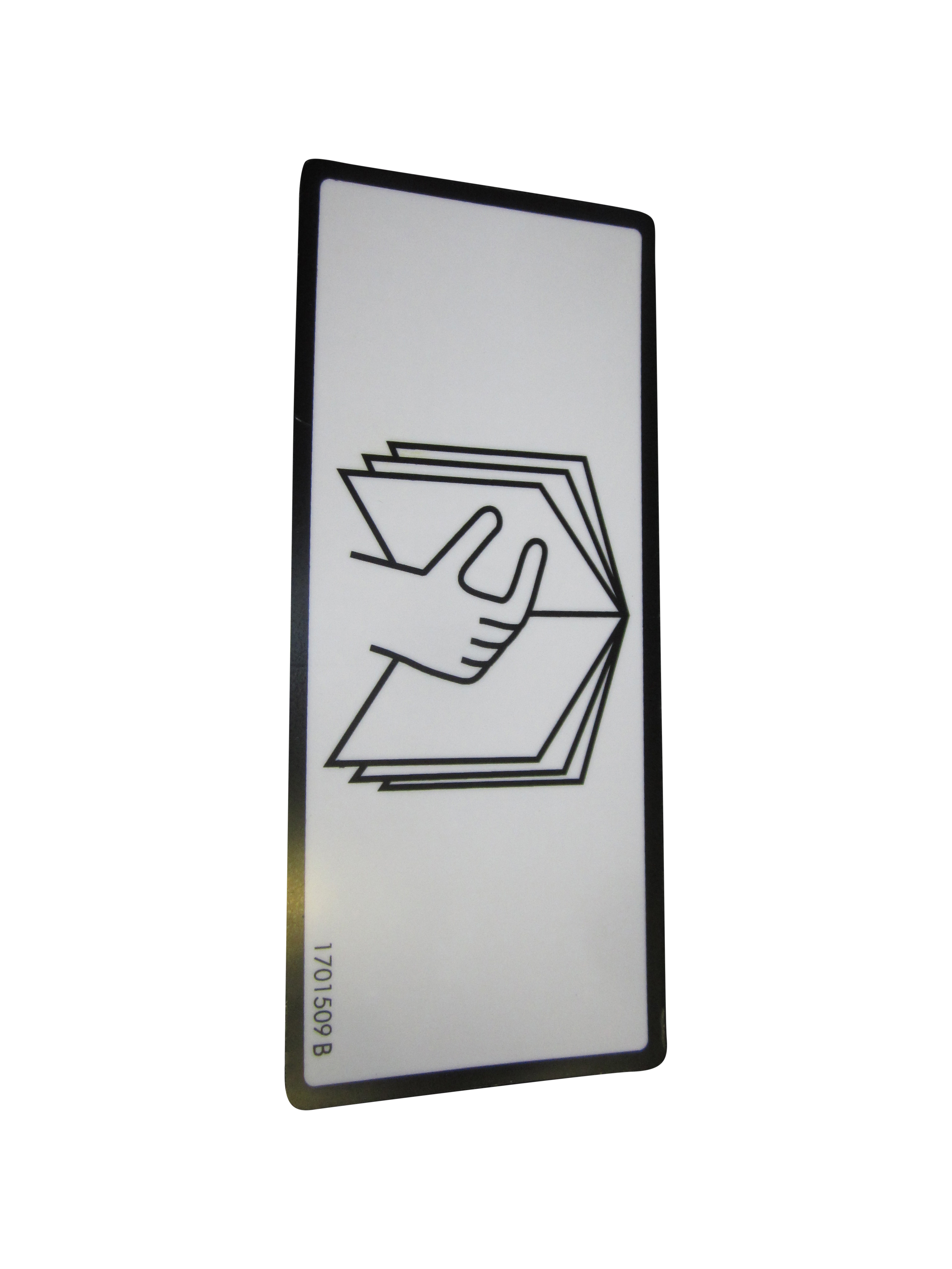 JLG Part # 1701509 | DECAL, MANUAL, EA