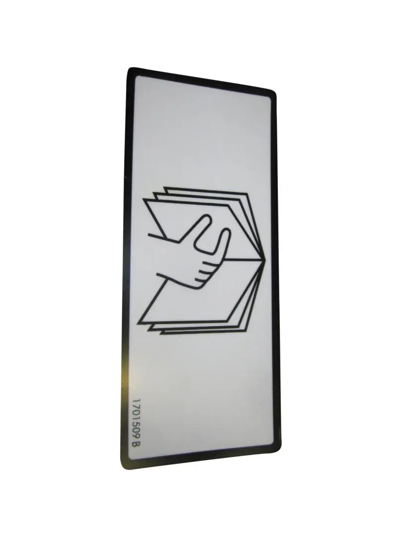 JLG Part # 1701509 | DECAL, MANUAL, EA