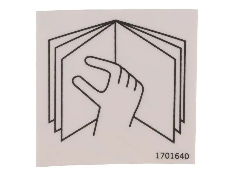 JLG Part # 1701640 | DECAL, MANUAL, EA