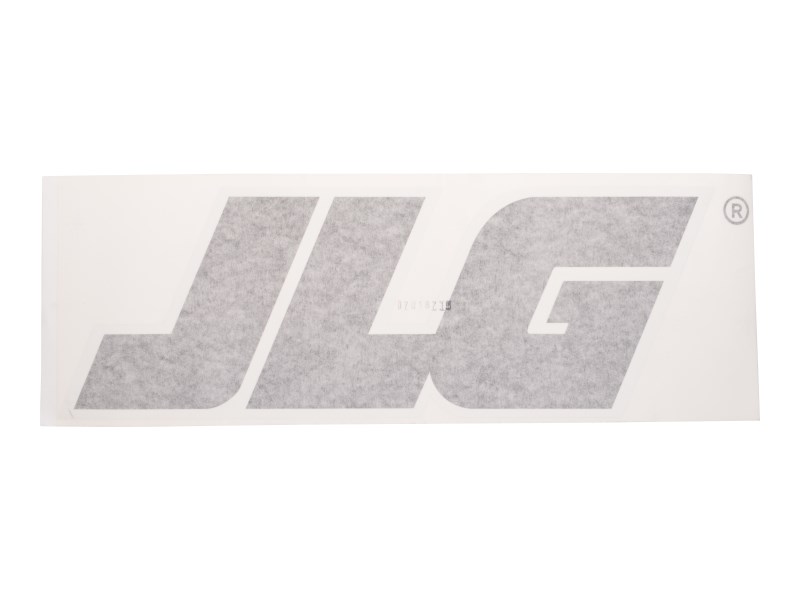 JLG Part # 1701871 | DECAL, JLG 5" BLACK/WHITE, EA