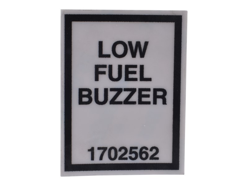 JLG Part # 1702562 | DECAL, (LOW FUEL IND), EA