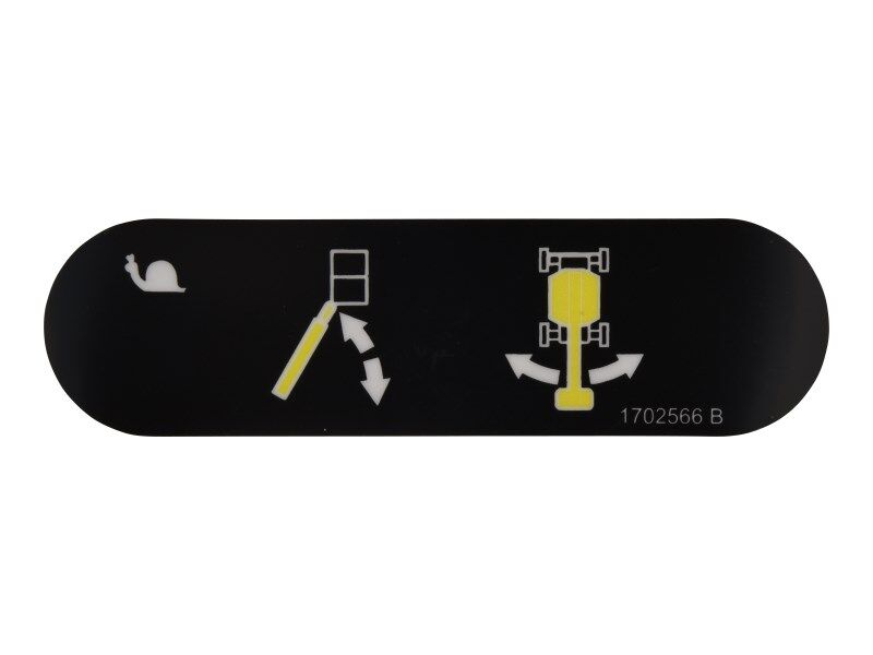 JLG Part # 1702566 - DECAL, (LIFT,SWING), EA