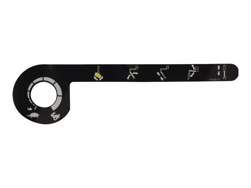 JLG Part # 1702567 | DECAL, (FUCTN SPEED), EA