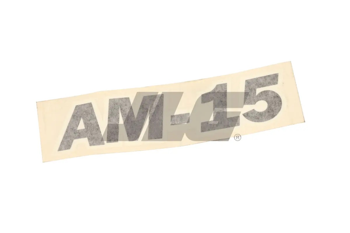 JLG Part # 1702953 | DECAL, MODEL AM15, EA