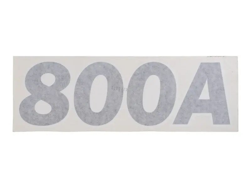 JLG Part # 1703772 | DECAL, 800A, EA