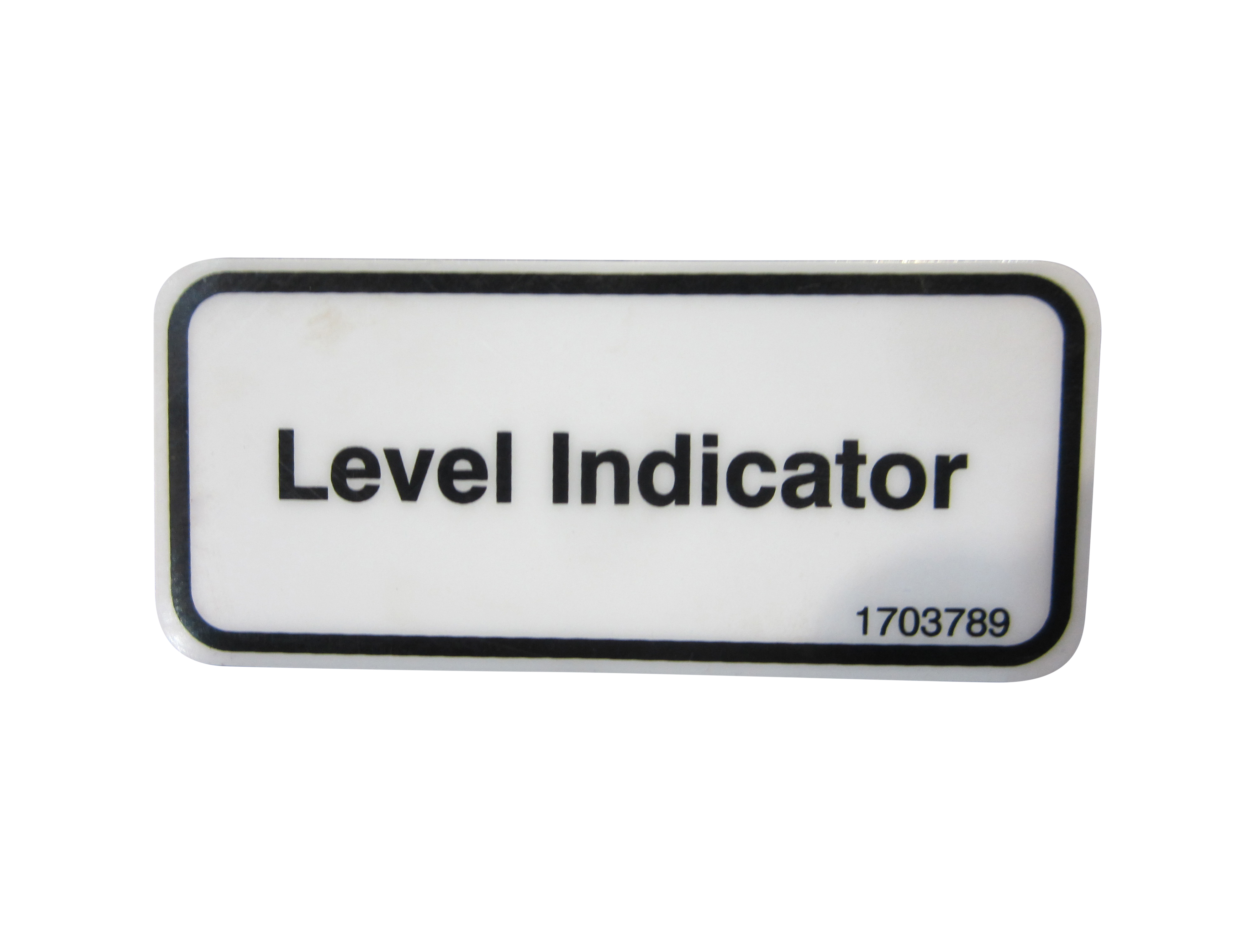 JLG Part # 1703789 | DECAL,LEVEL INDICATOR, EA