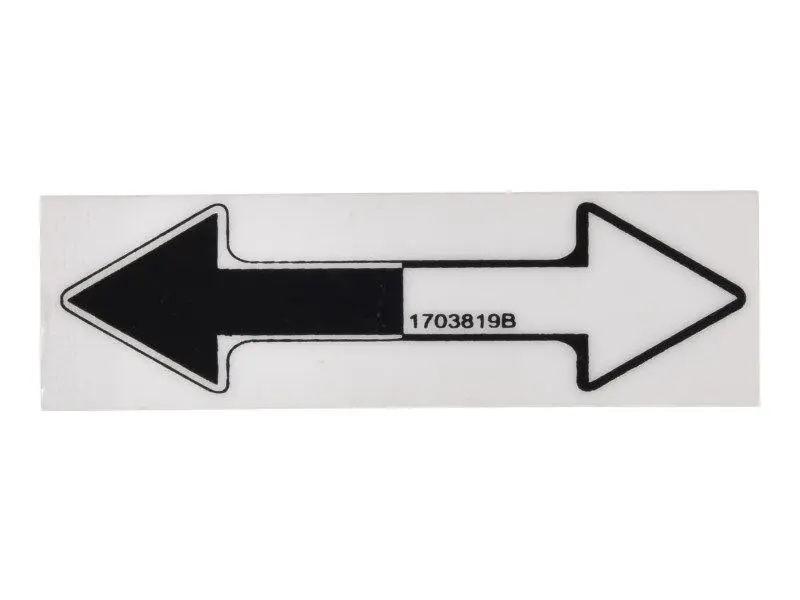 JLG Part # 1703819 | DECAL,DIRECTION ARROW, EA